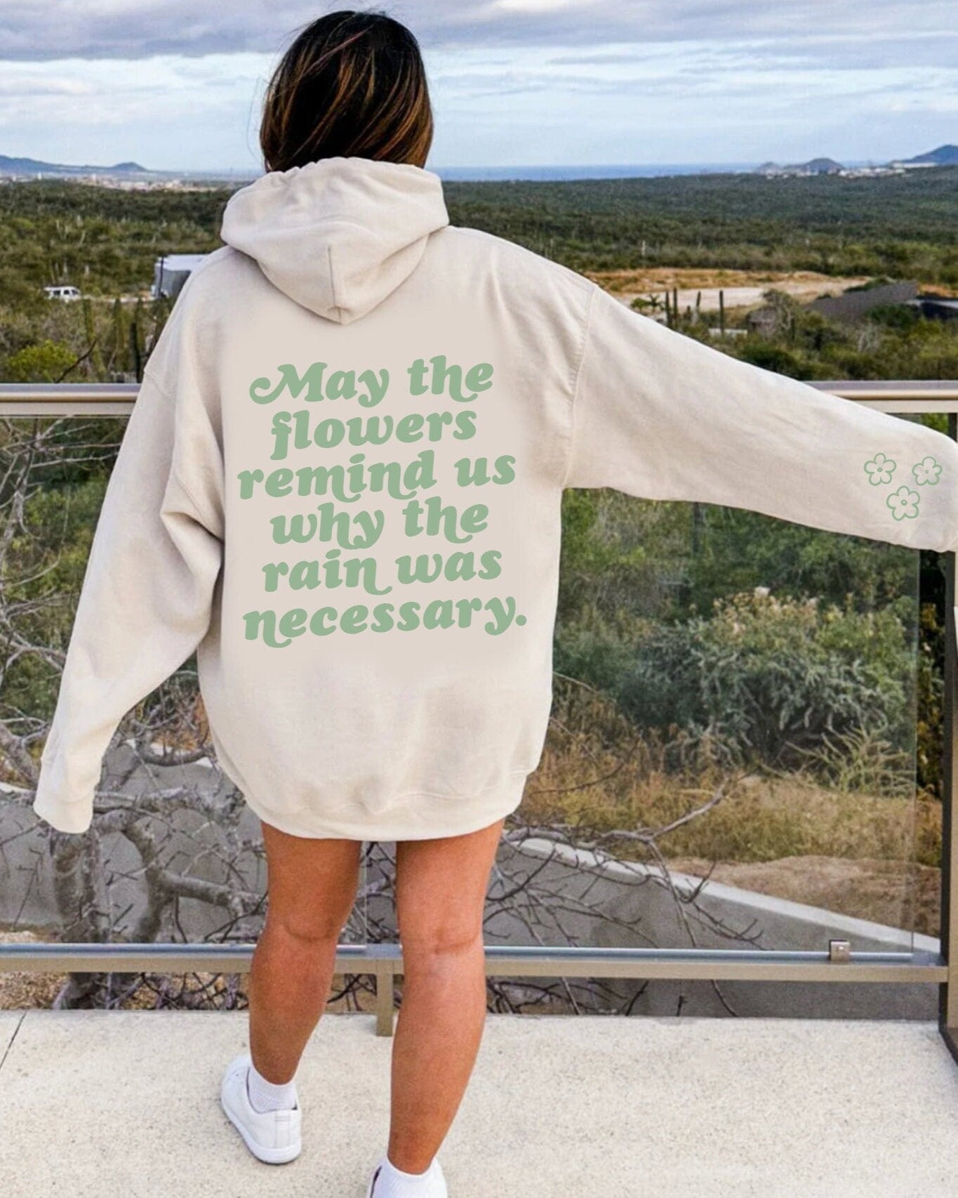 No Rain No Flowers Hoodie