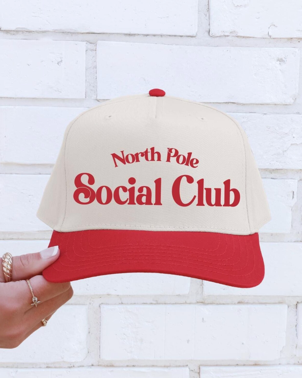 North Pole Social Club Canvas Hat