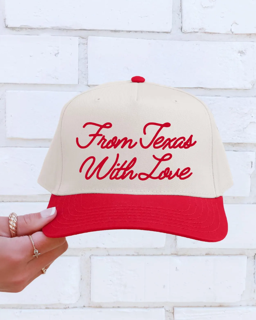 From Texas With Love Canvas Hat