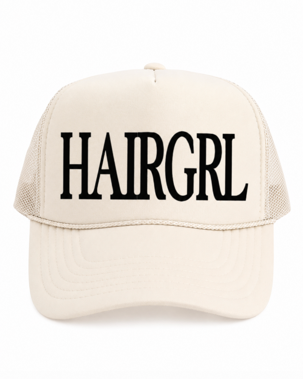 HAIRGRL Foam Front Trucker Hat