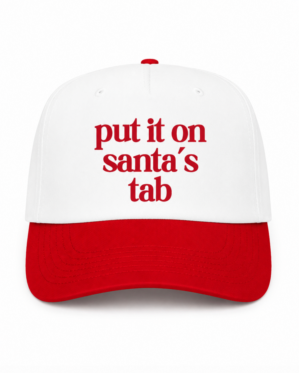 Put It On Santa's Tab Canvas Hat