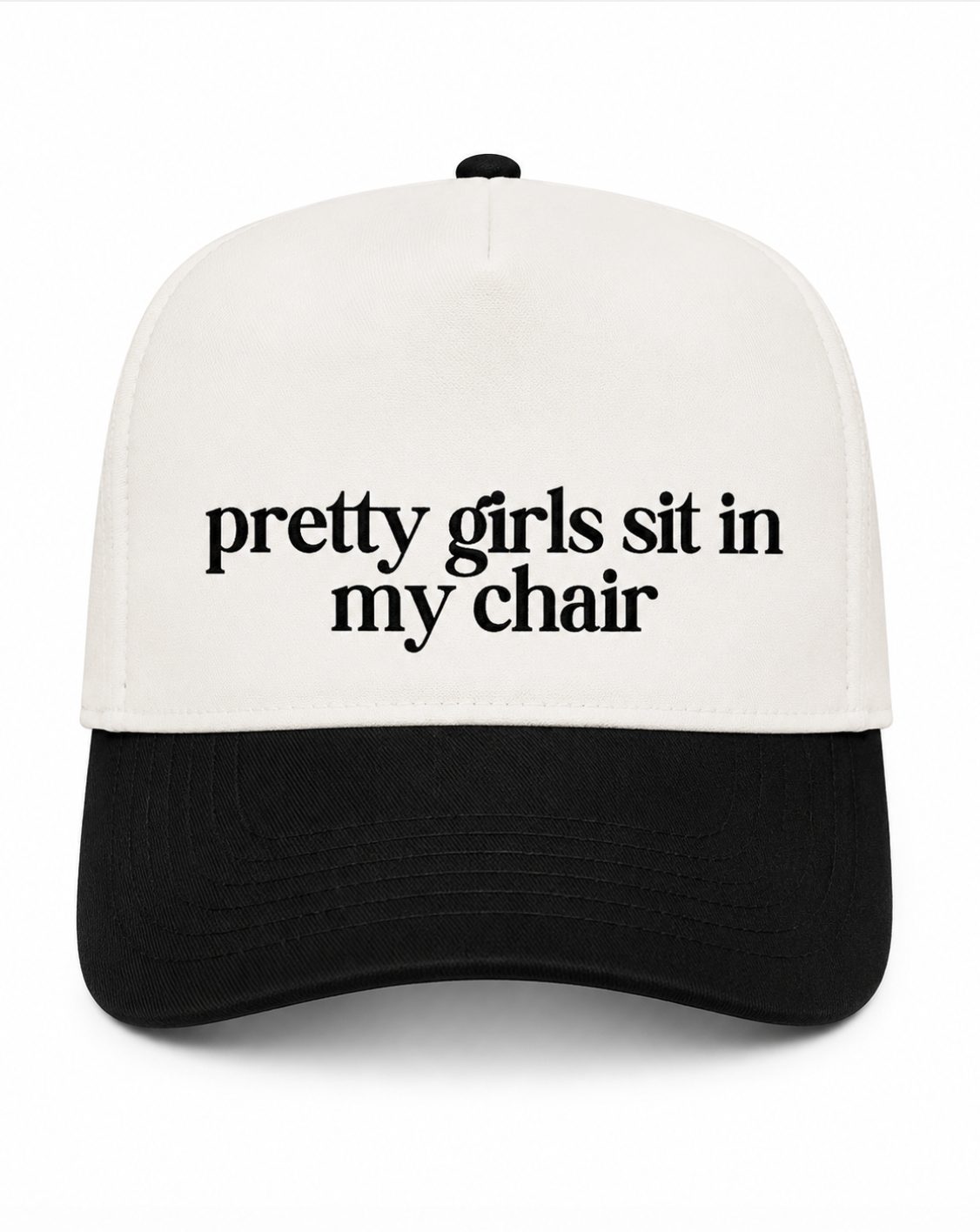 Pretty Girls Sit In My Chair Canvas Hat
