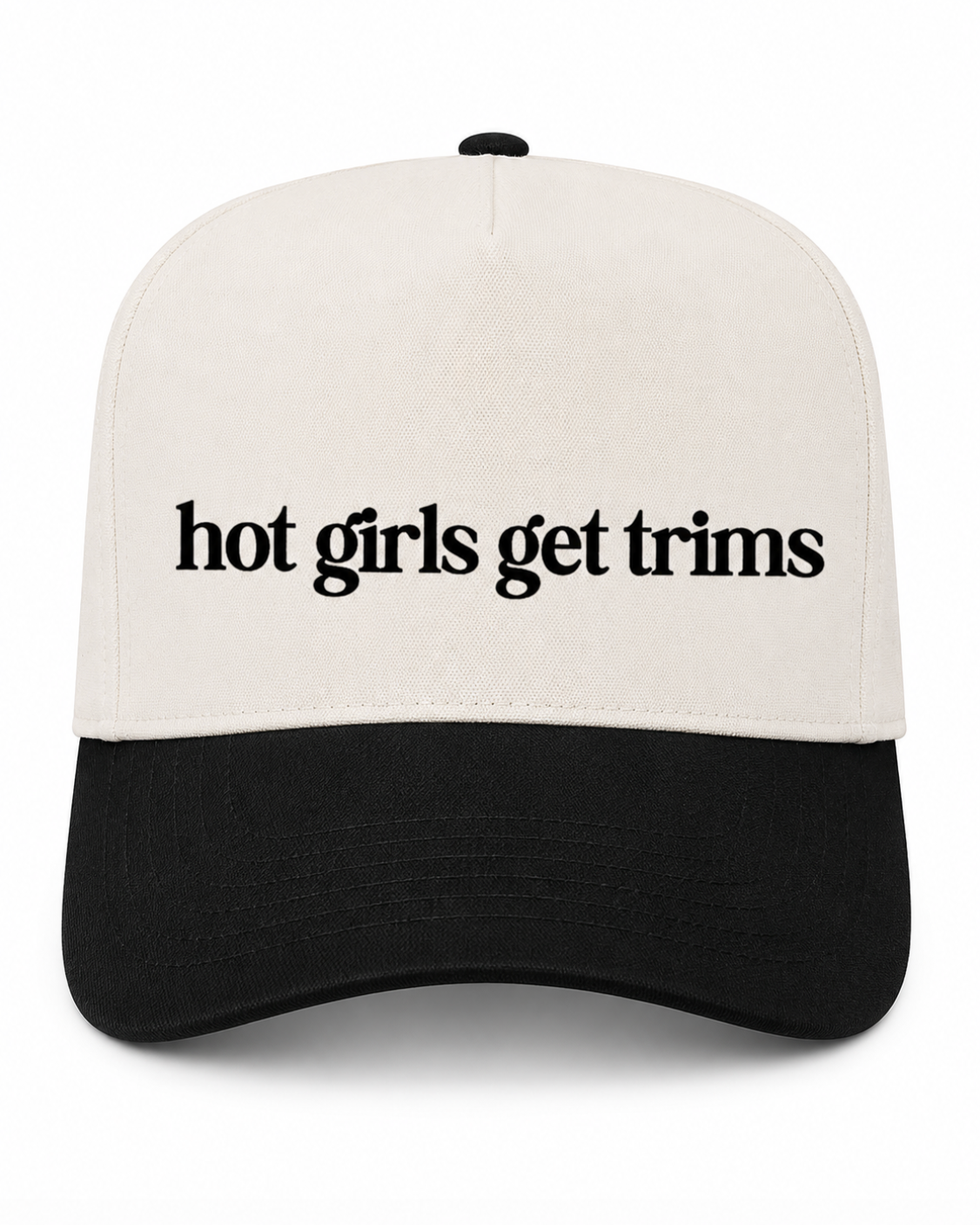 Hot Girls Get Trims Canvas Hat