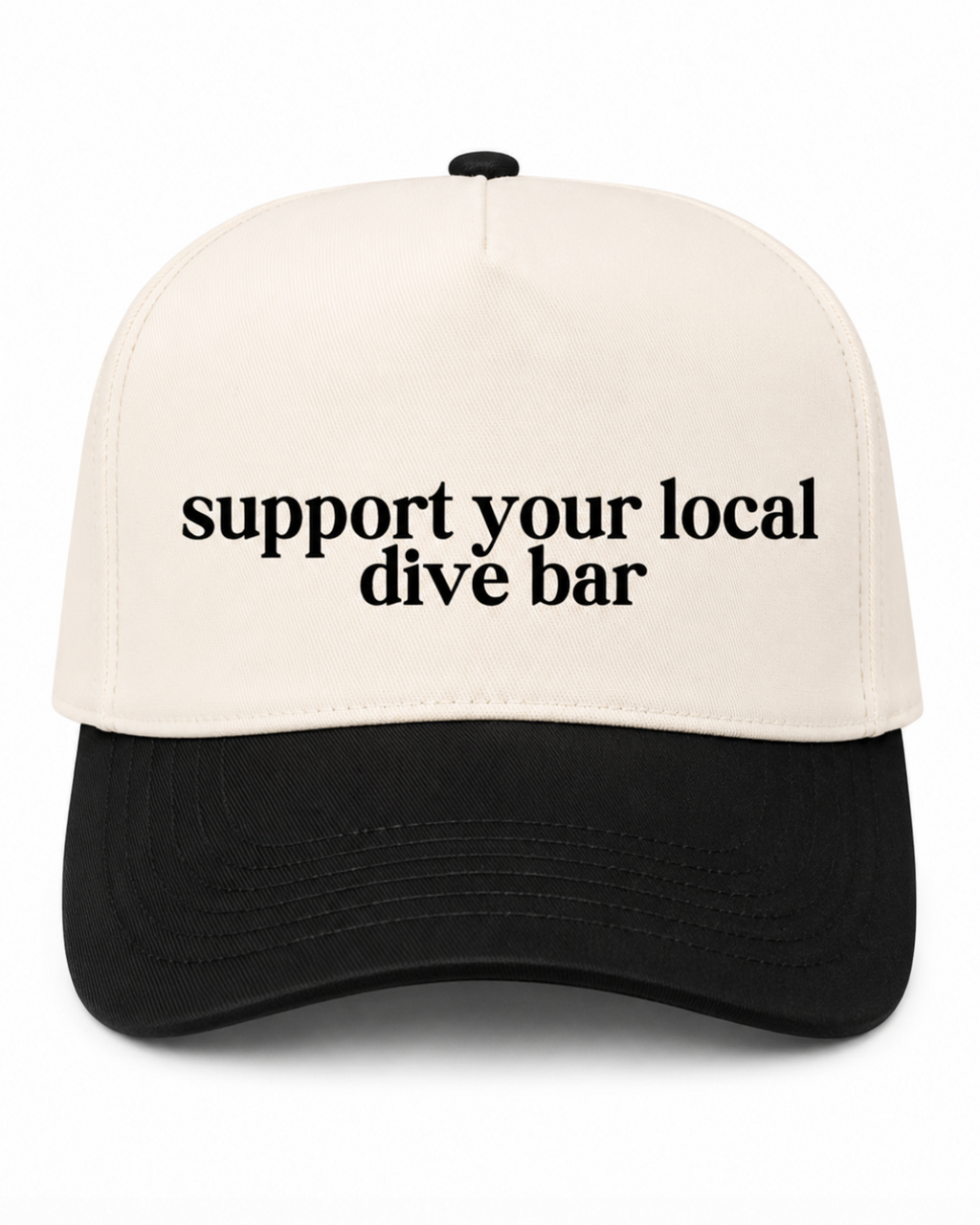 Support You Local Dive Bar Canvas Hat