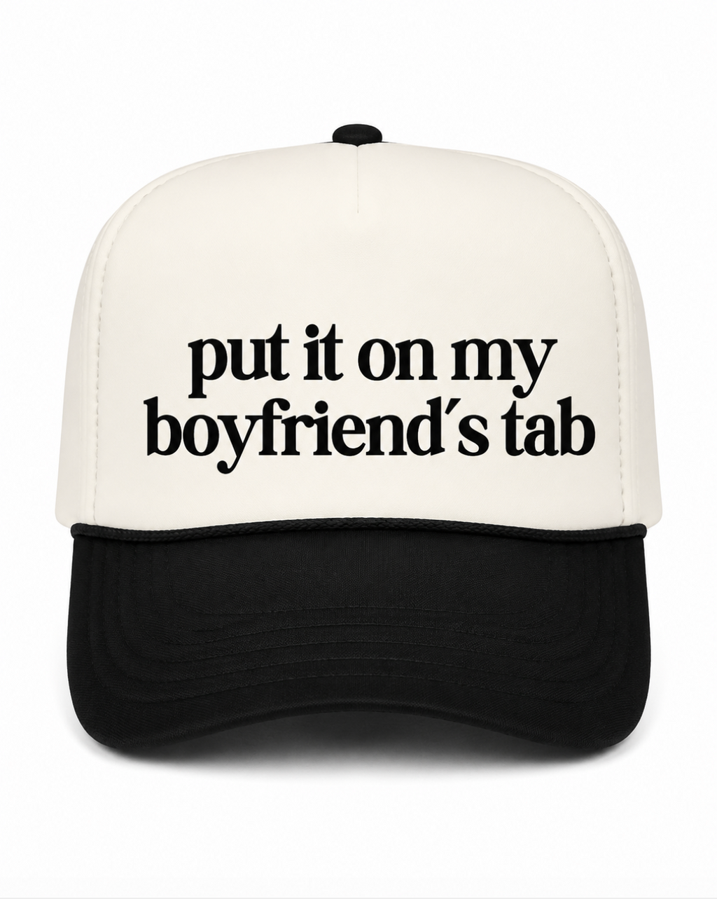 Put It On My Boyfriend's Tab Canvas Hat