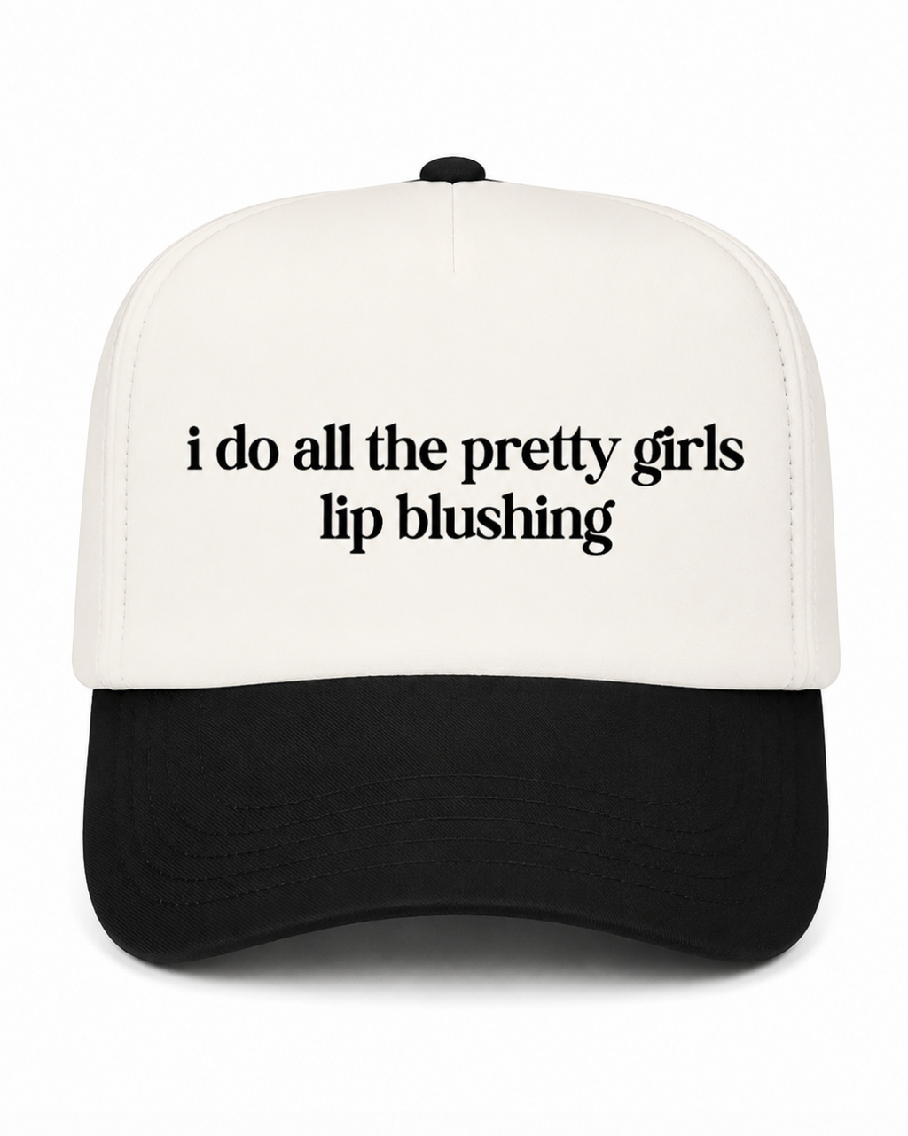I Do All The Pretty Girls Lip Blushing Canvas Hat