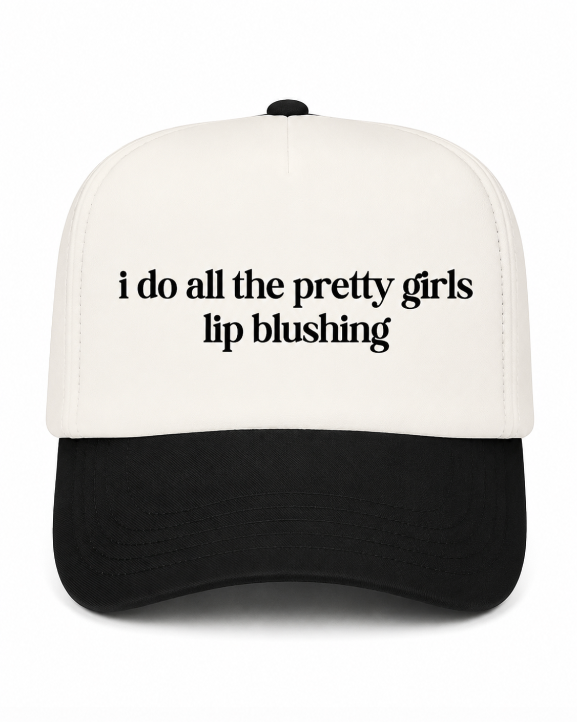 I Do All The Pretty Girls Lip Blushing Canvas Hat