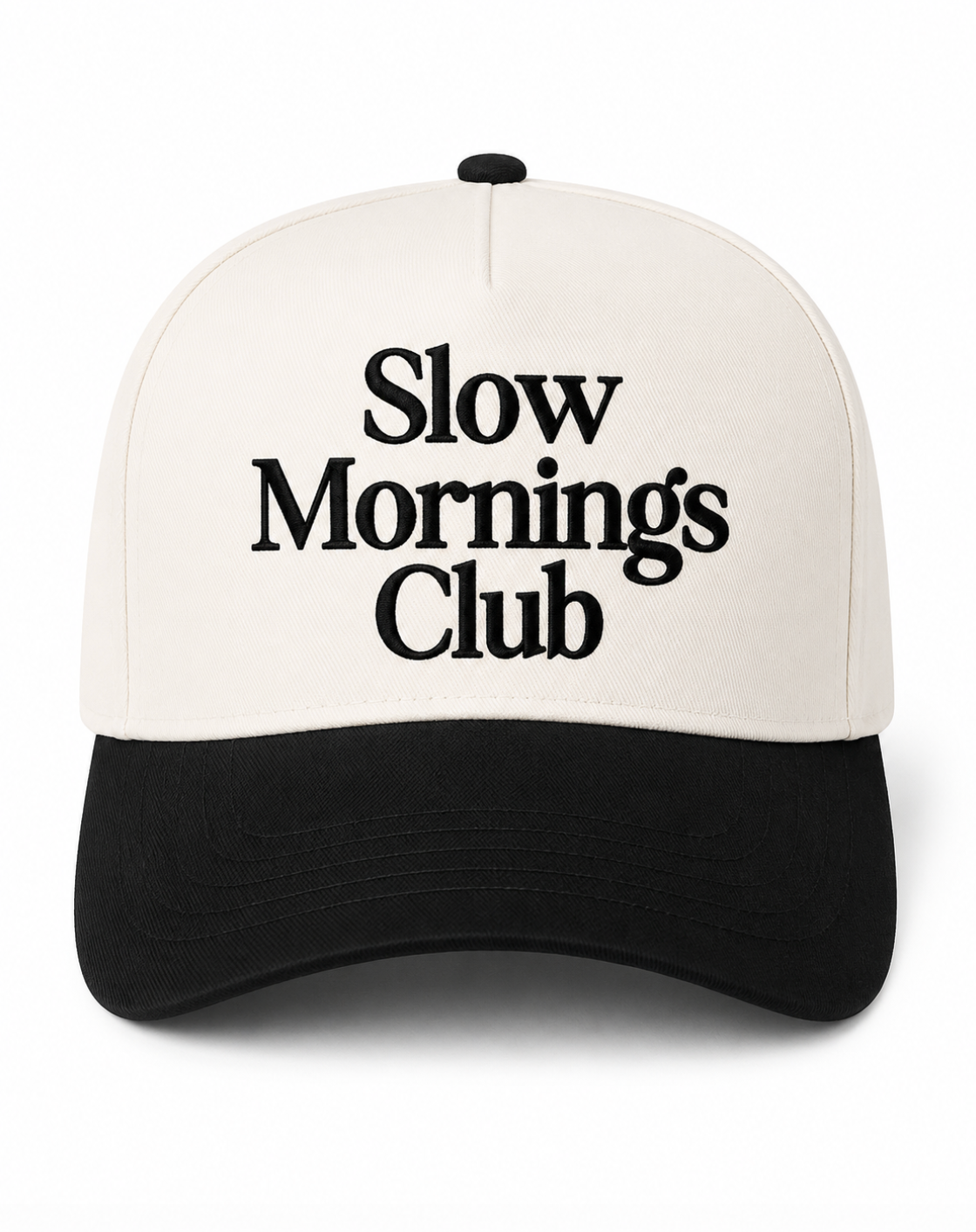 Slow Morning Club Canvas Hat