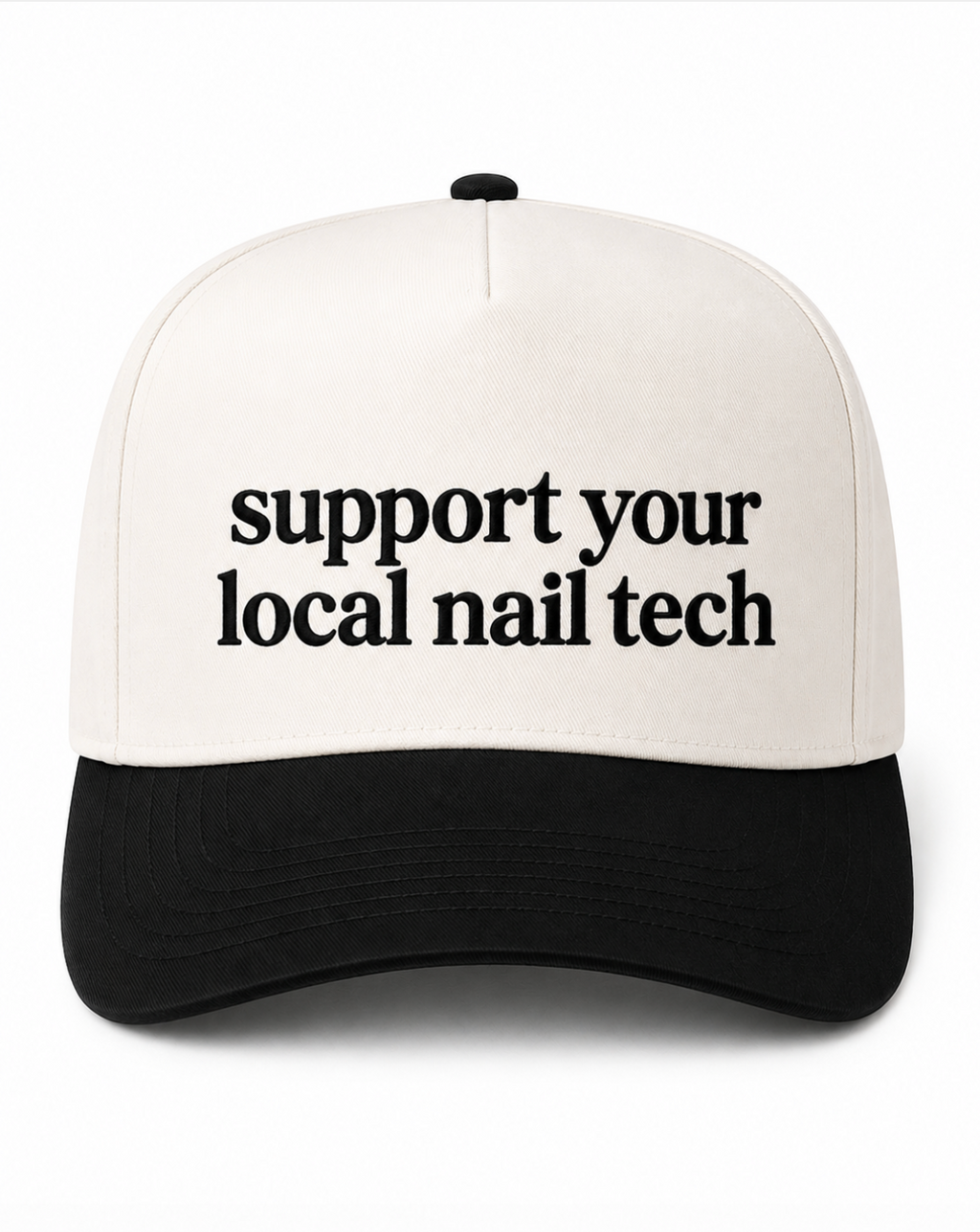 Support Your Local Nail Tech Canvas Hat