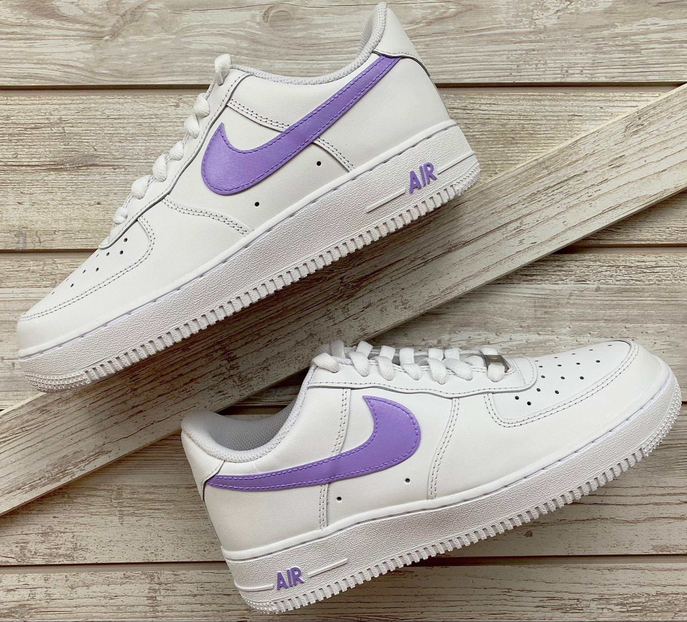 Colored Swoosh AF1