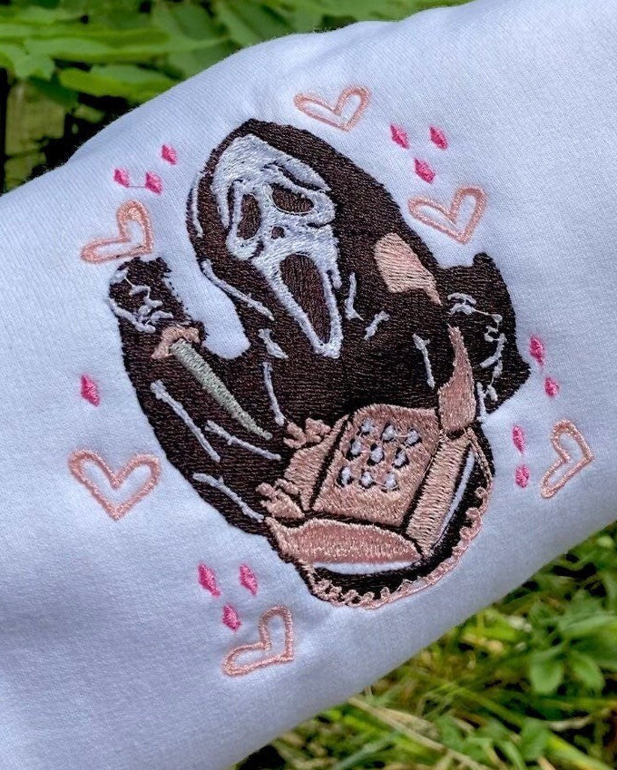 Ghost Face Halloween Crewneck