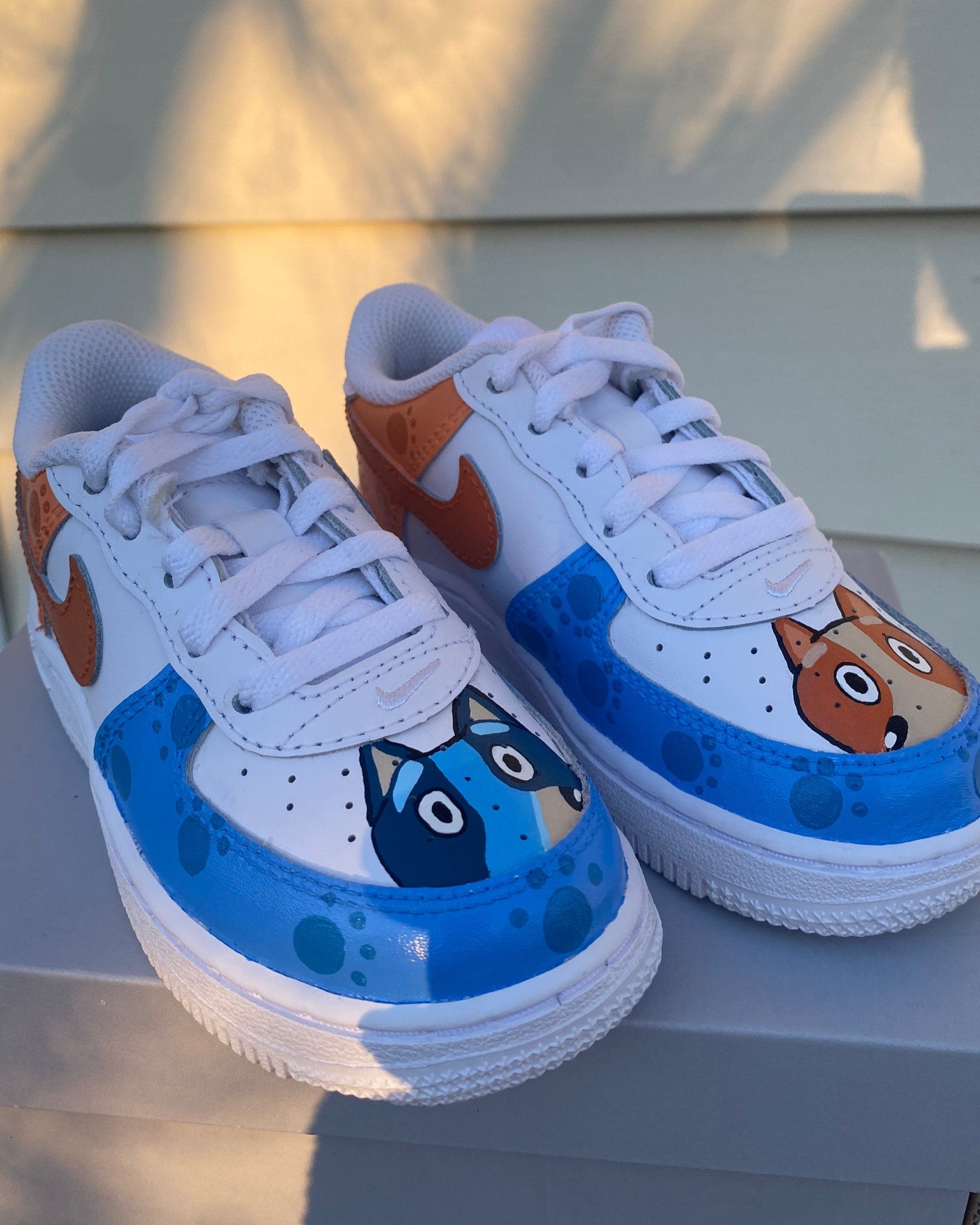 Bluey & Bingo Inspired AF1