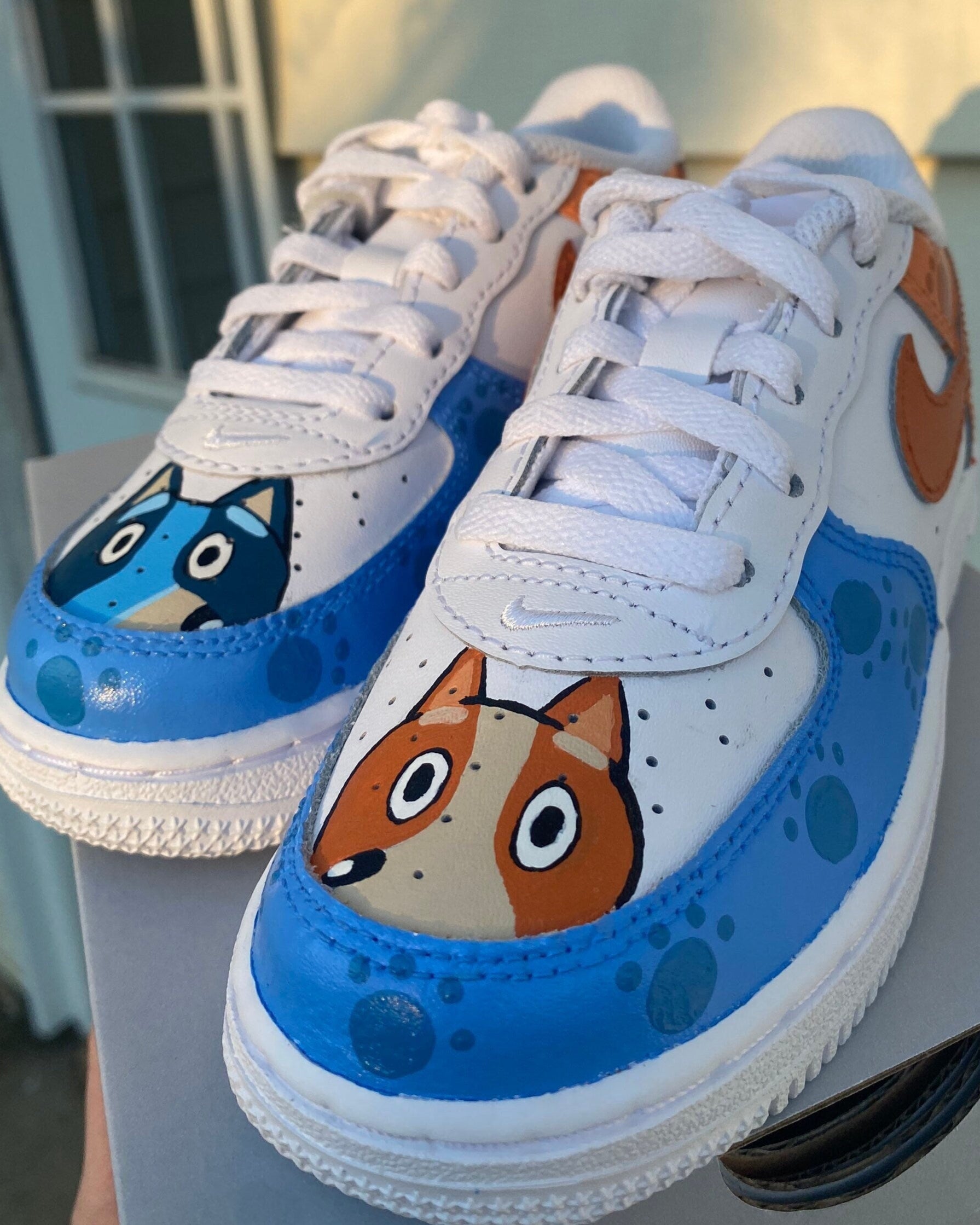 Bluey & Bingo Inspired AF1