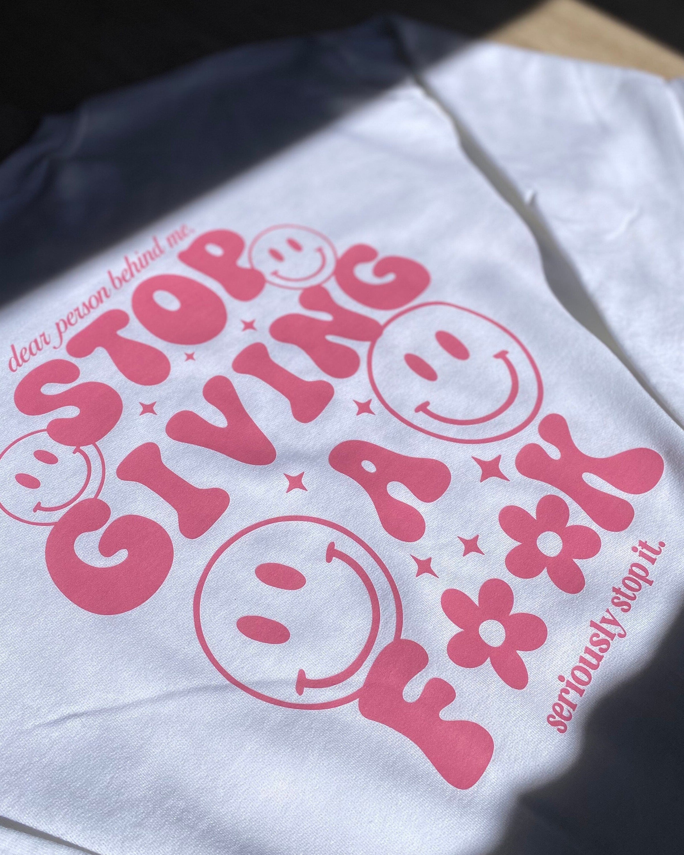 Stop Giving A Fuck Crewneck