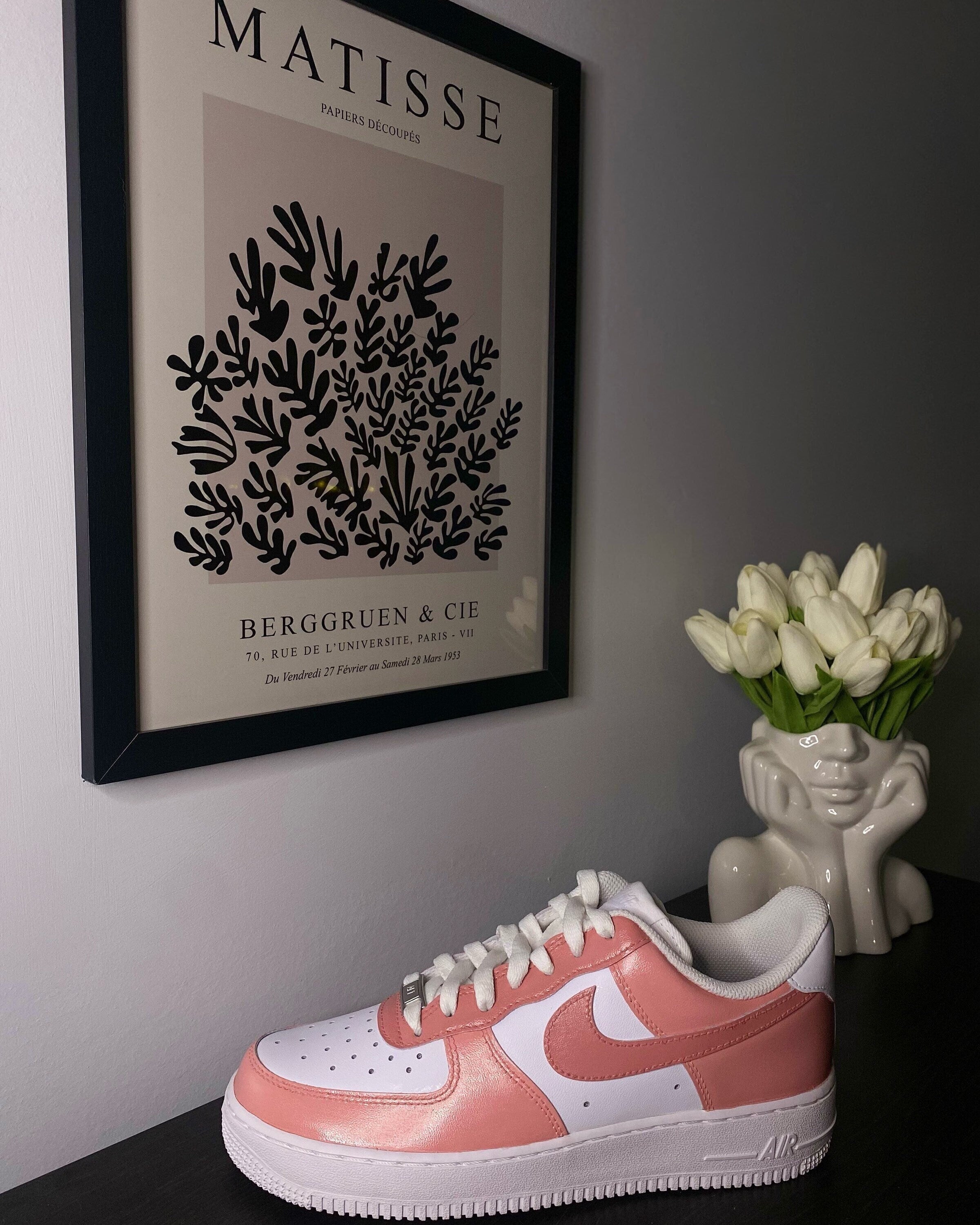 Pink Color Block AF1