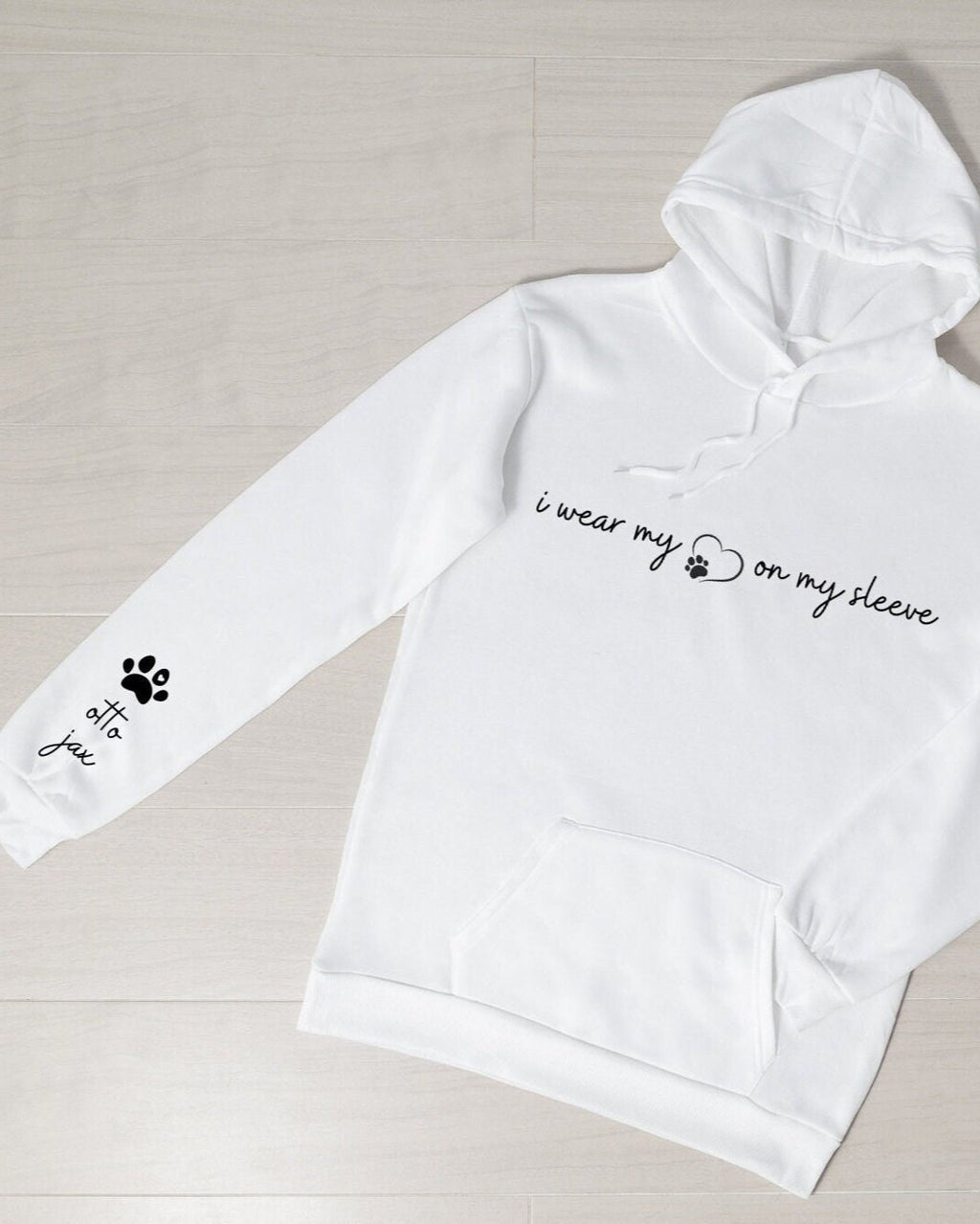 I Wear My Heart On My Sleeve Hoodie