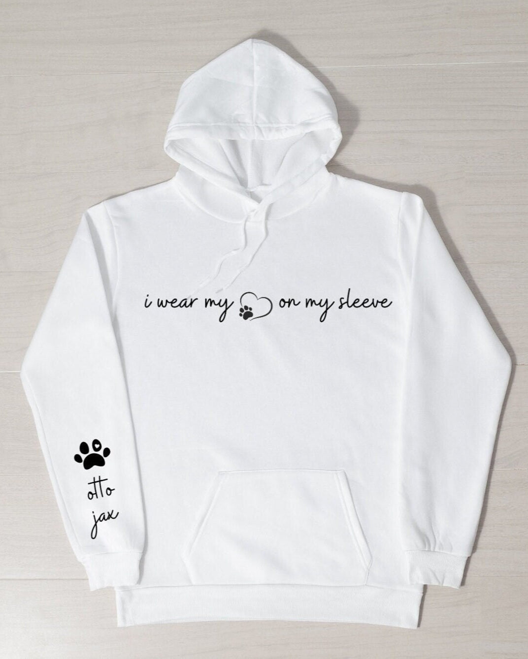 I Wear My Heart On My Sleeve Hoodie