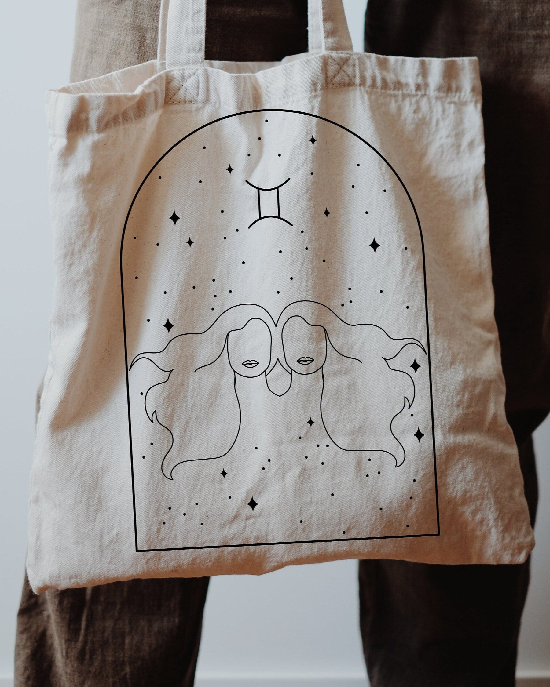 Gemini Horoscope Tote Bag