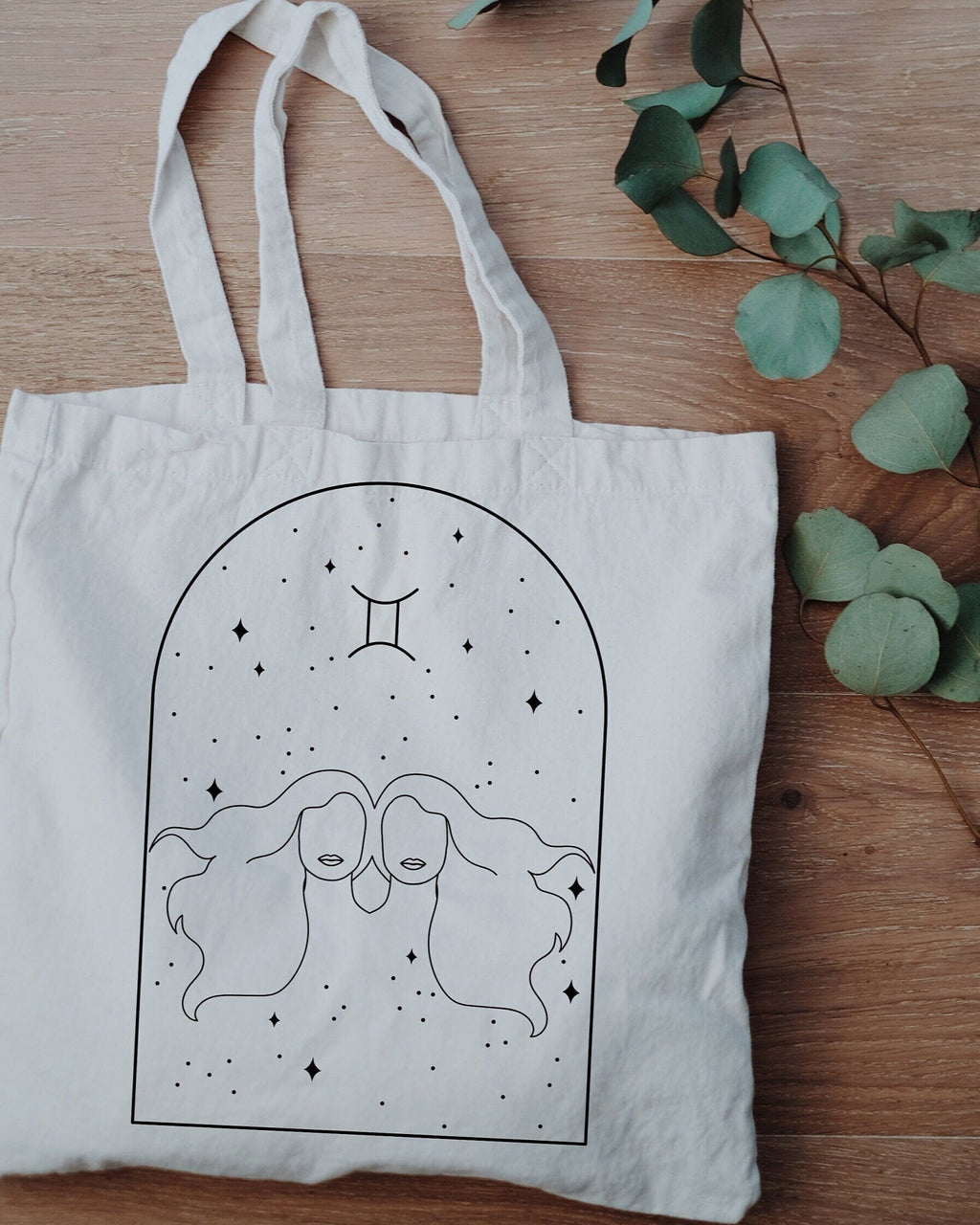 Gemini Horoscope Tote Bag