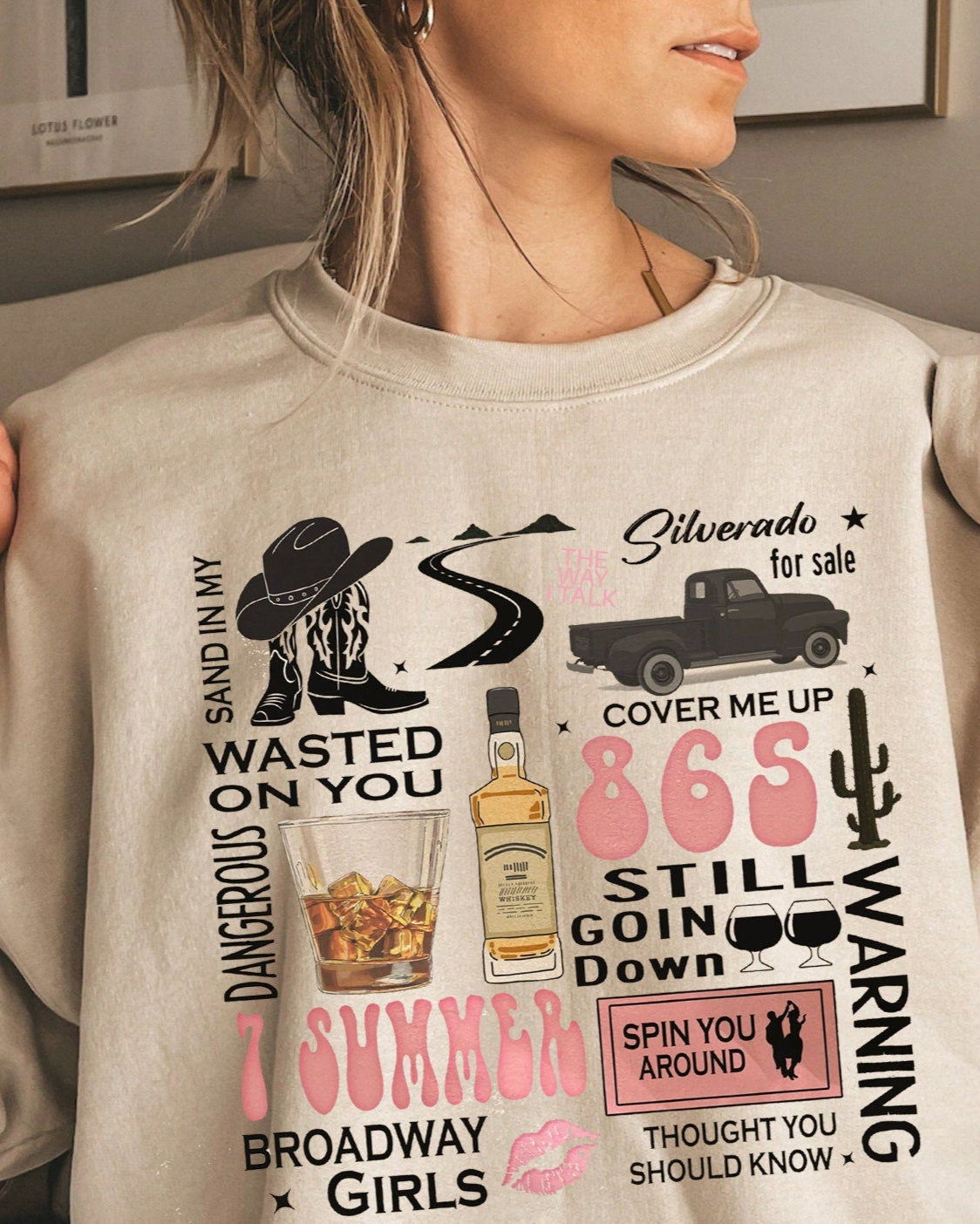 Wallen Western Crewneck