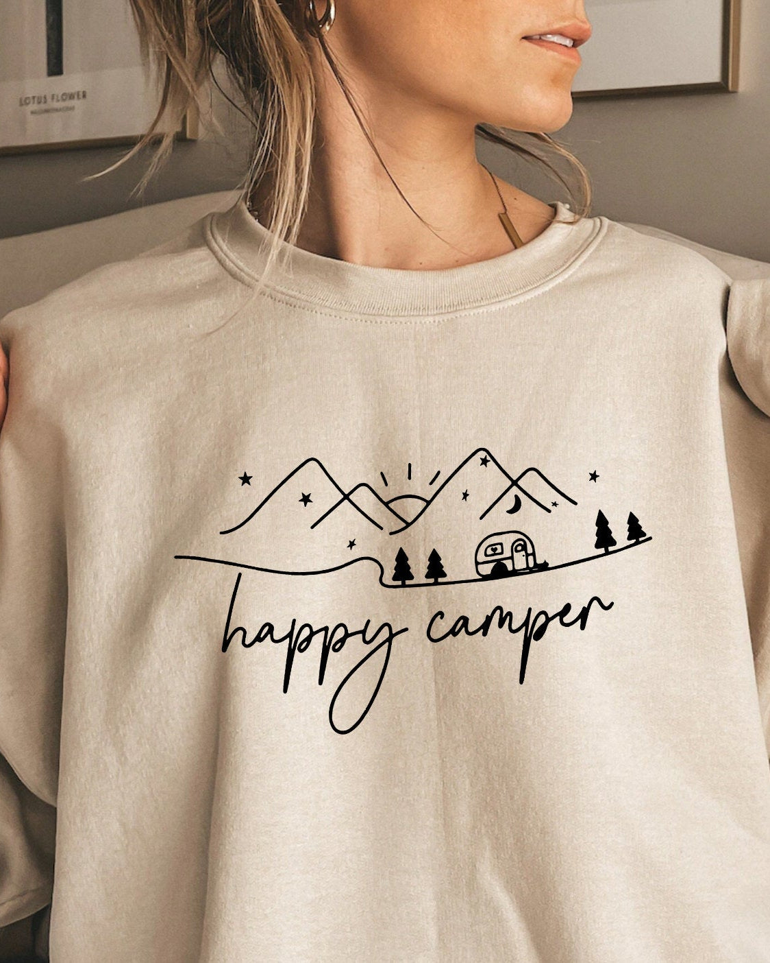 Happy Camper Crewneck