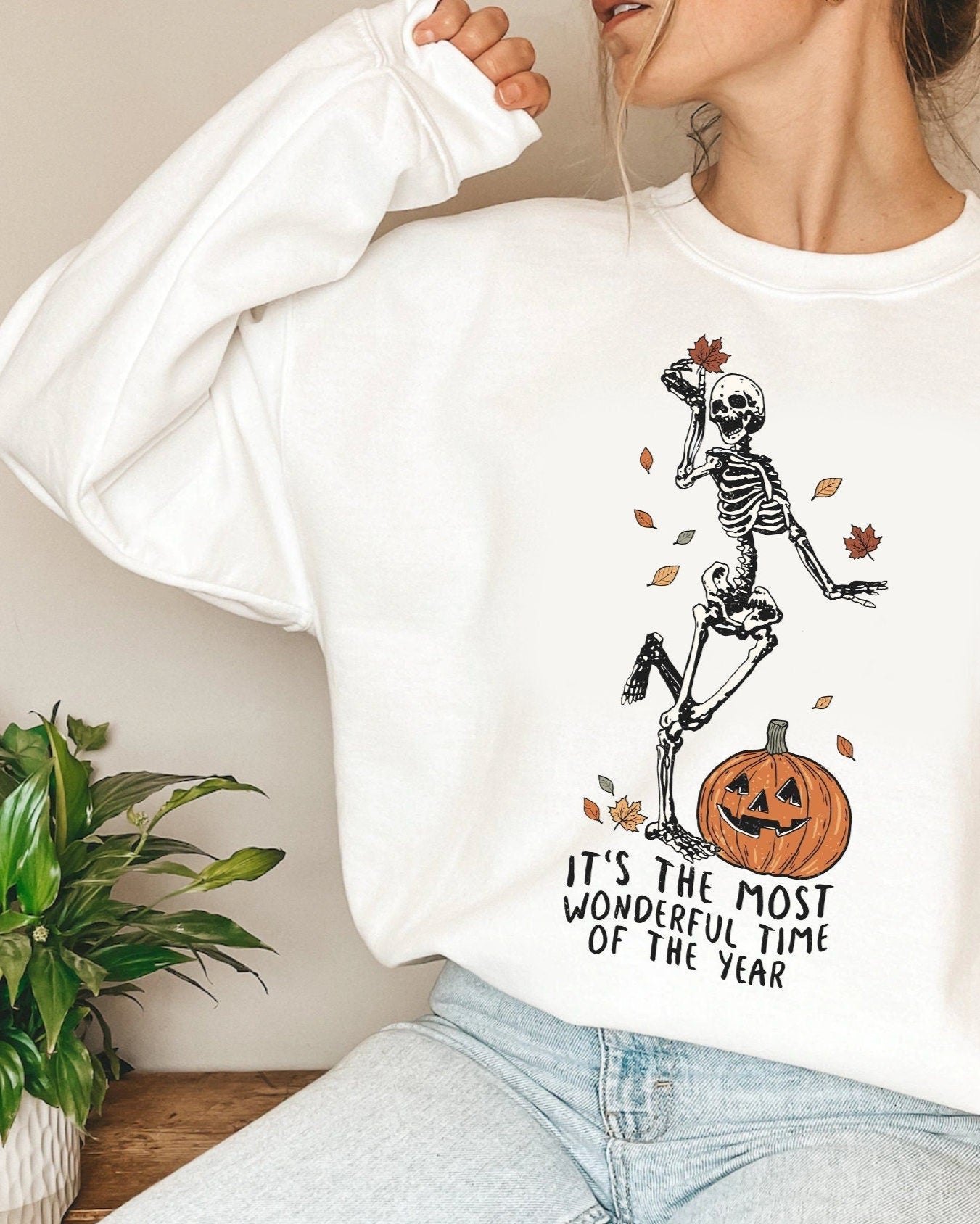 The Most Wonderful Time of The Year Halloween Crewneck