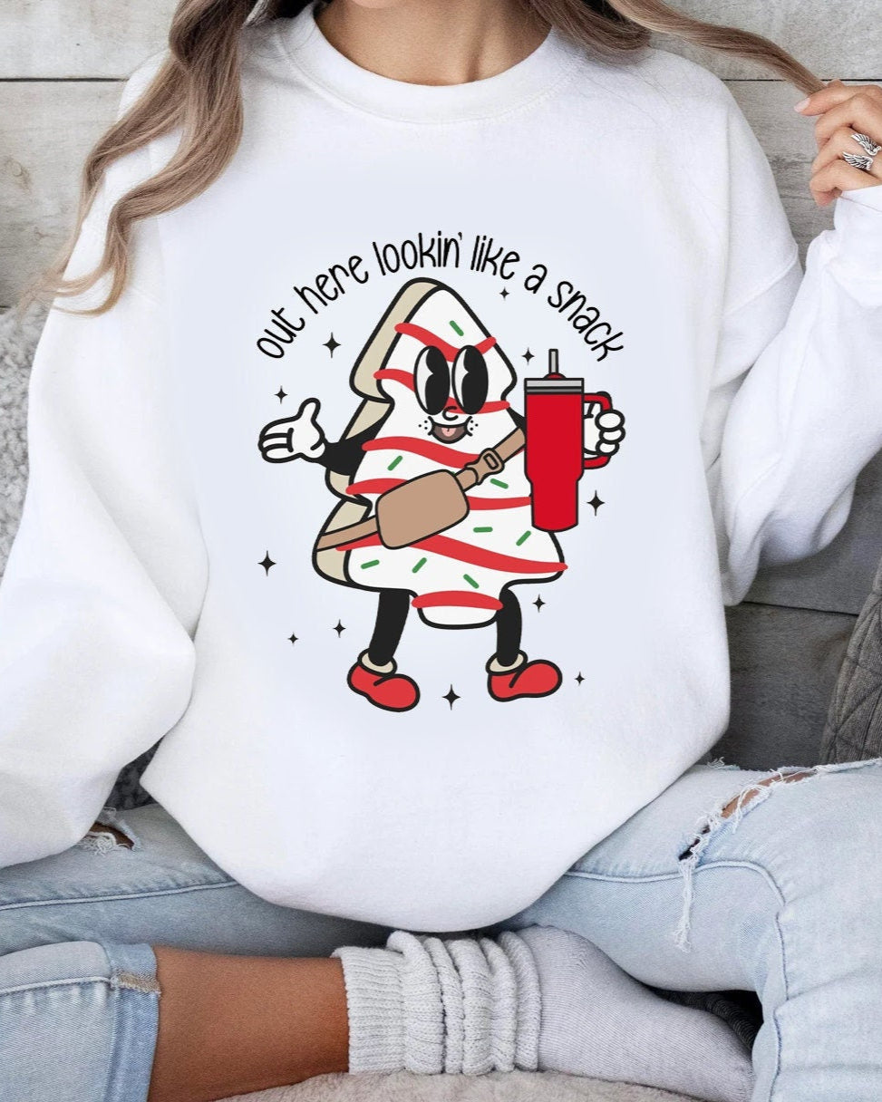 Out Here Lookin Like A Snack Crewneck