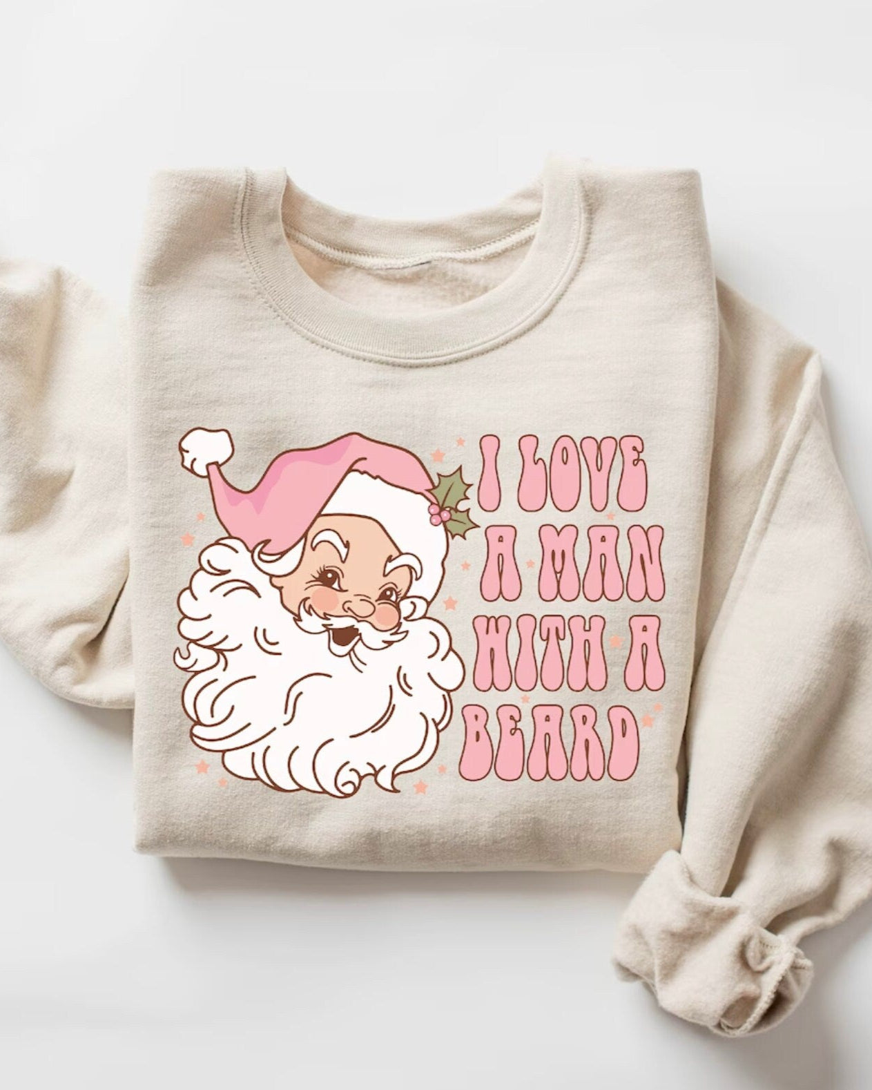 I Love A Man With A Beard Crewneck