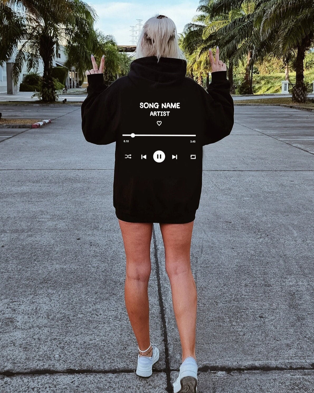 Custom Playlist Hoodie