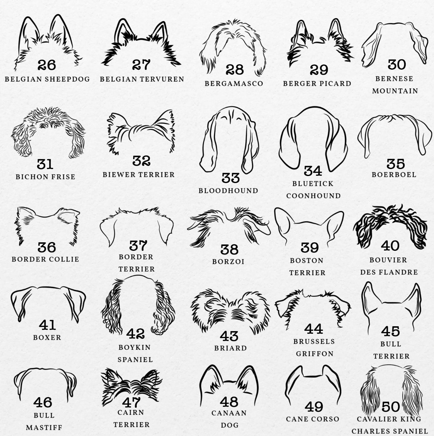 Custom Dog Ears Crewneck