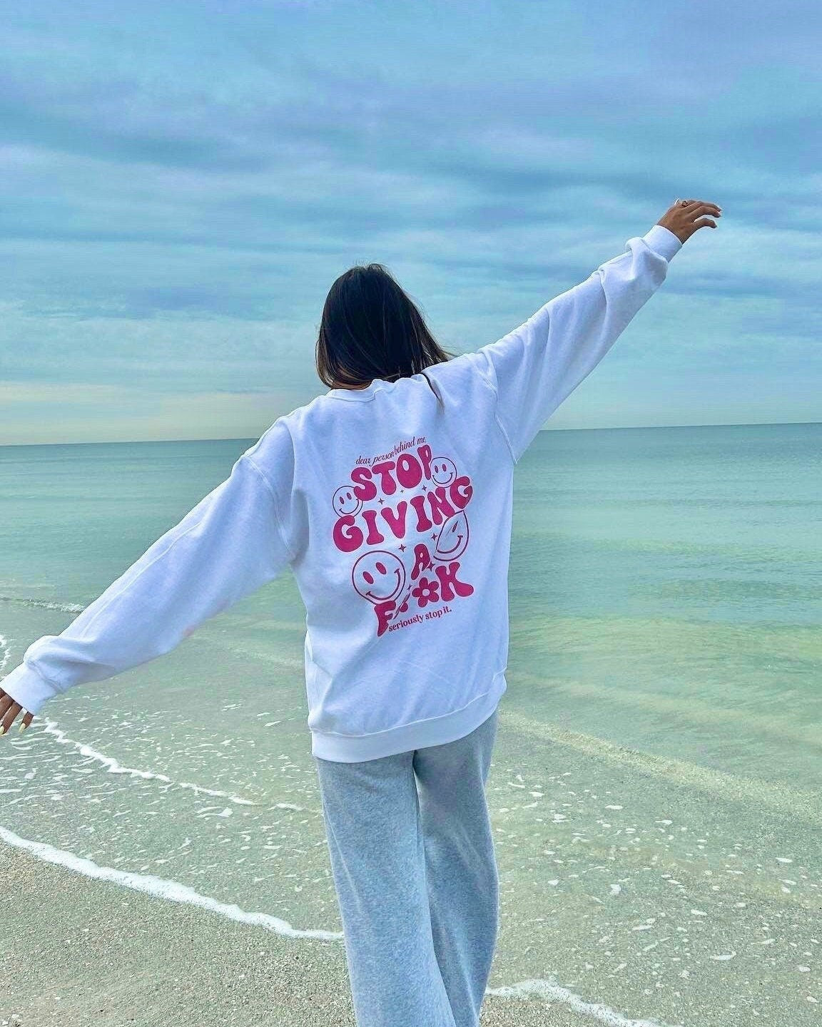 Stop Giving A Fuck Crewneck