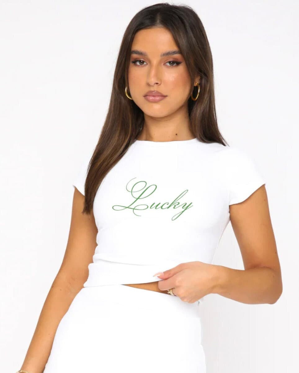 Lucky You Baby Tee