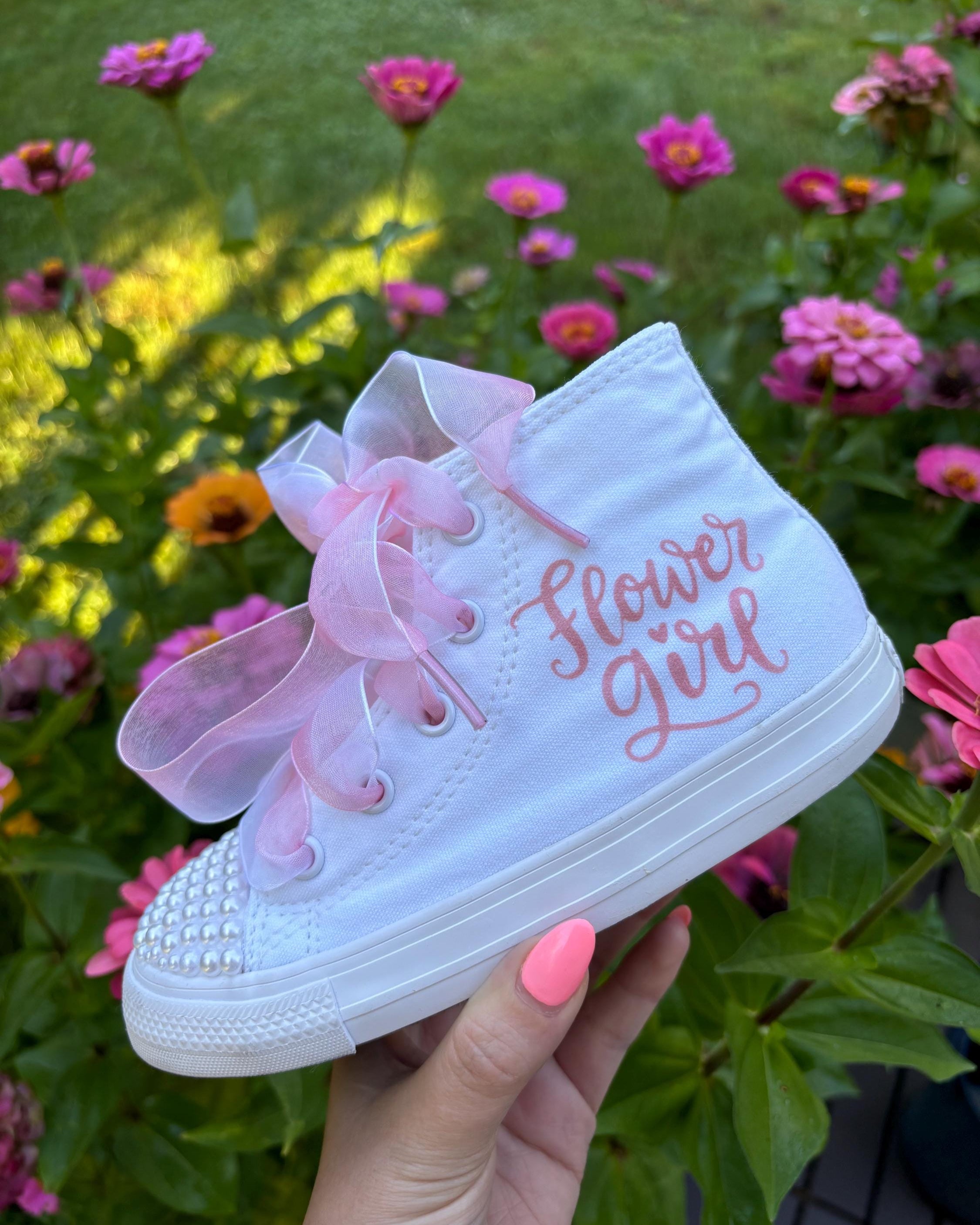 Flower Girl Converse