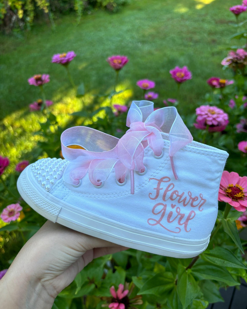Flower Girl Converse