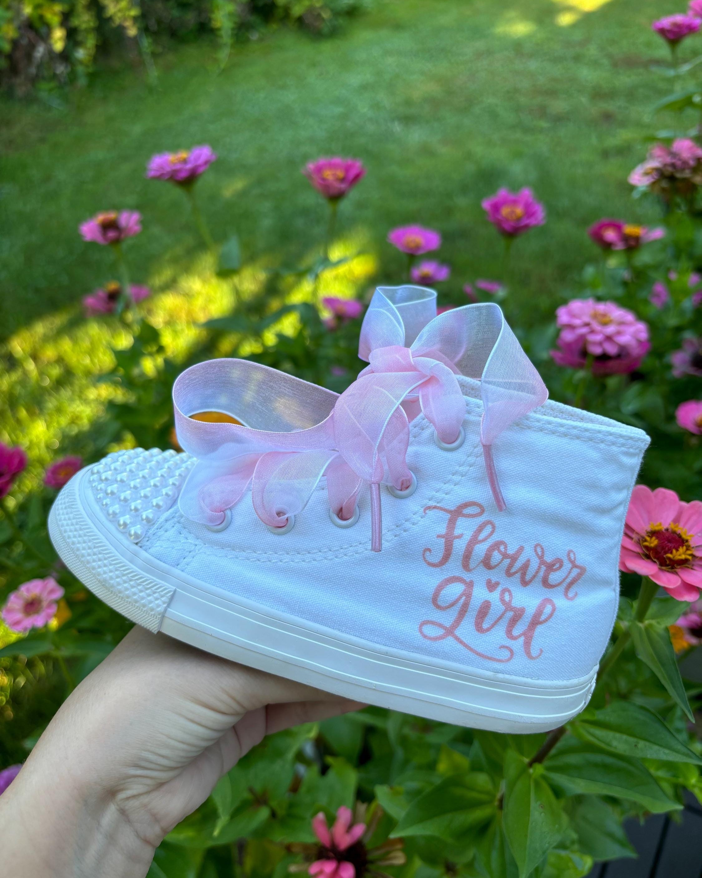 Flower Girl Converse