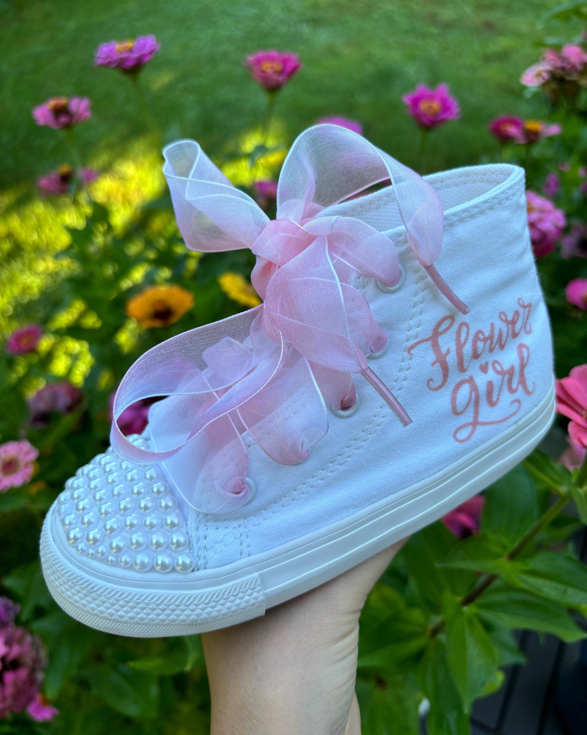 Flower Girl Converse