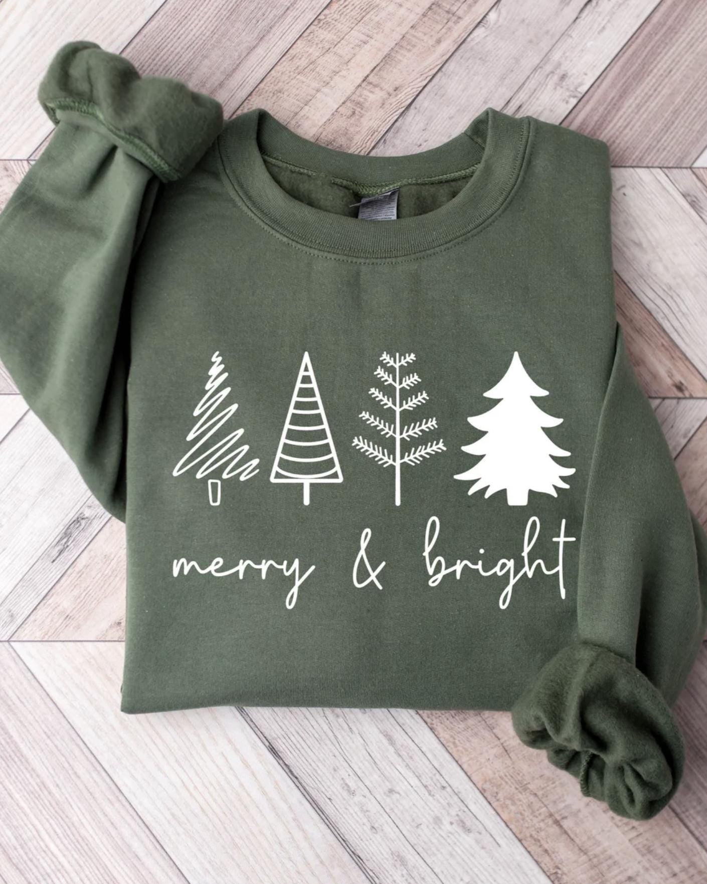 Merry & Bright Crewneck