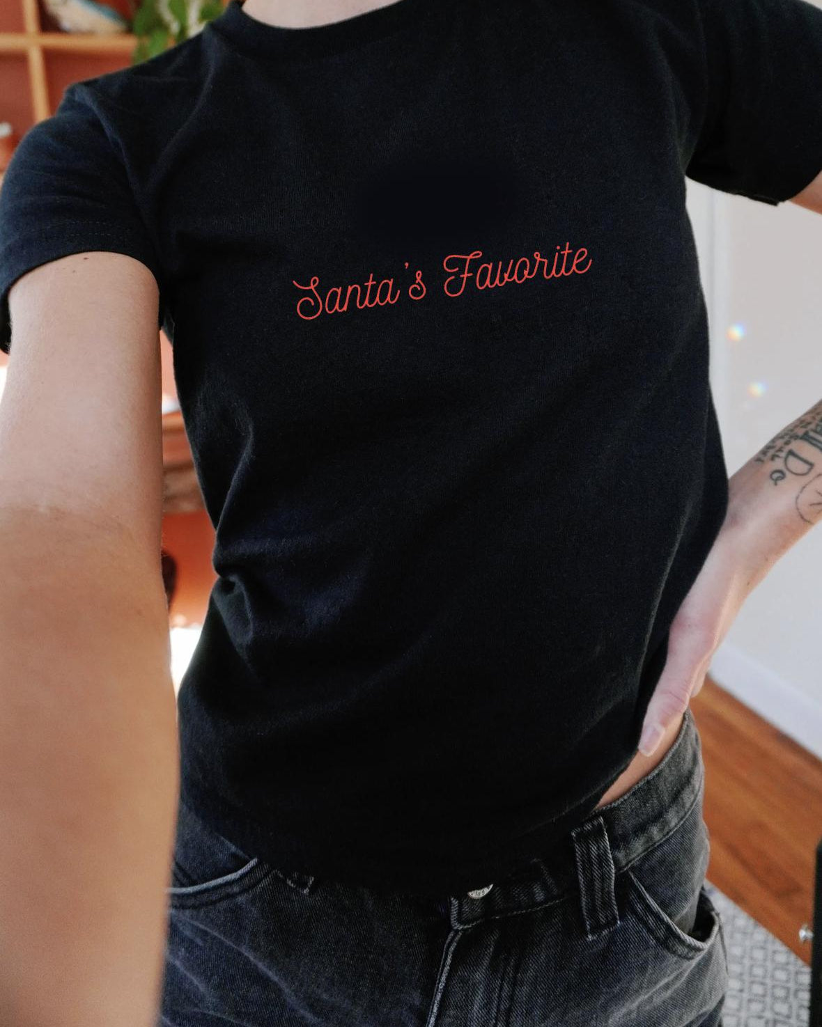 Santa's Favorite Baby Tee