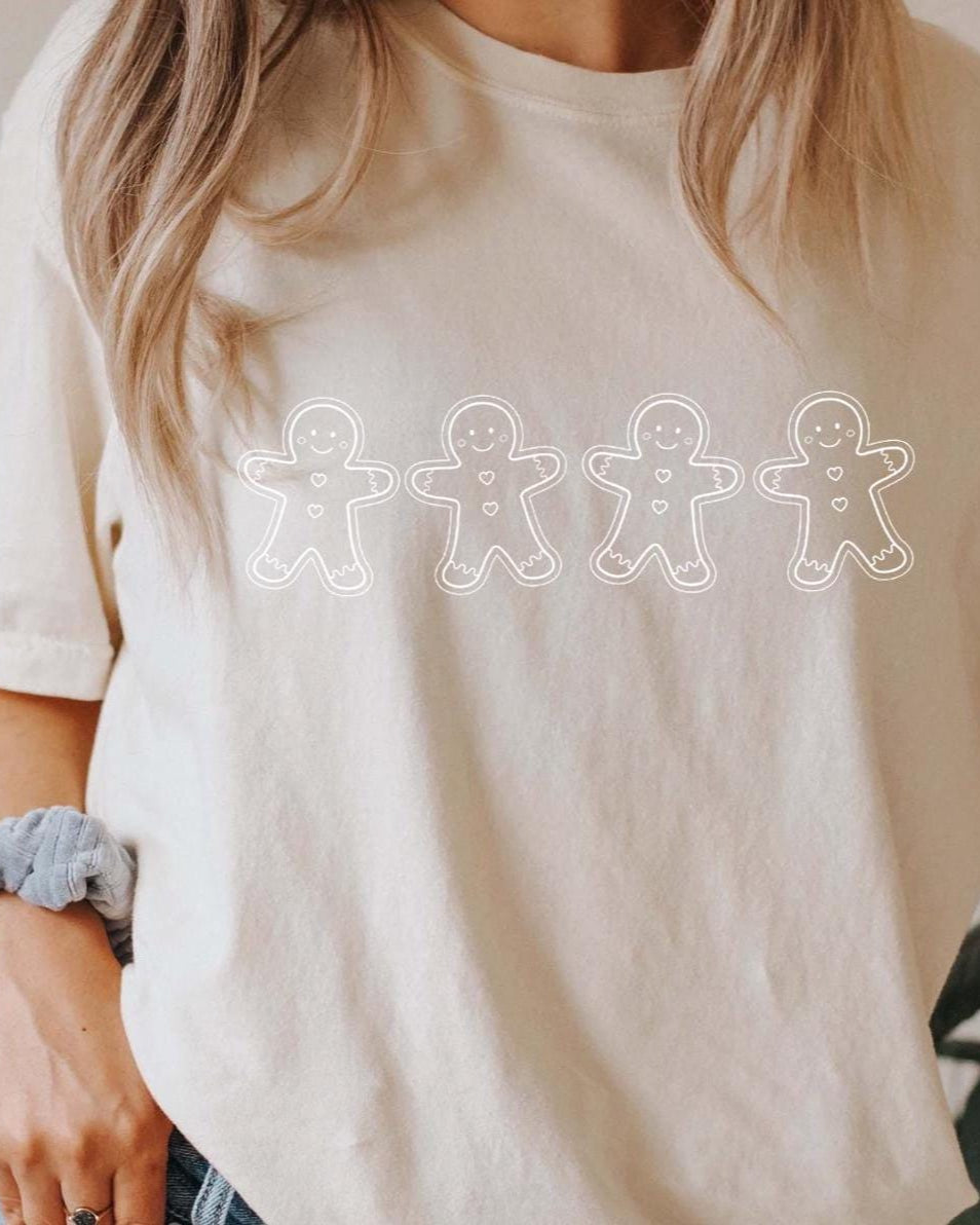 Gingerbread Cookies Oversized Tee