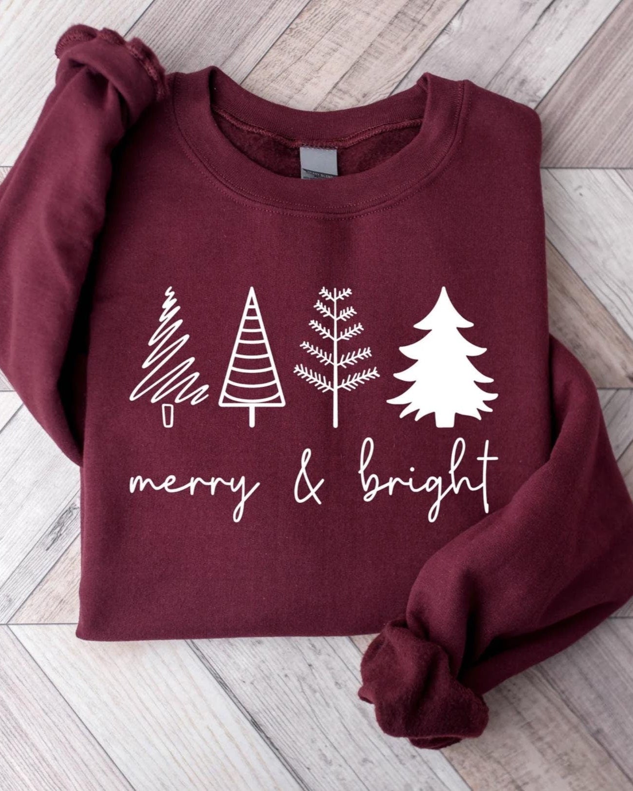 Merry & Bright Crewneck