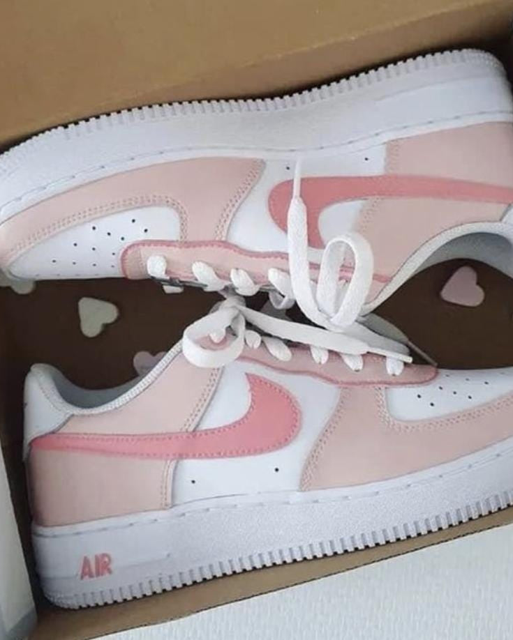 Baby Pink Color Block AF1