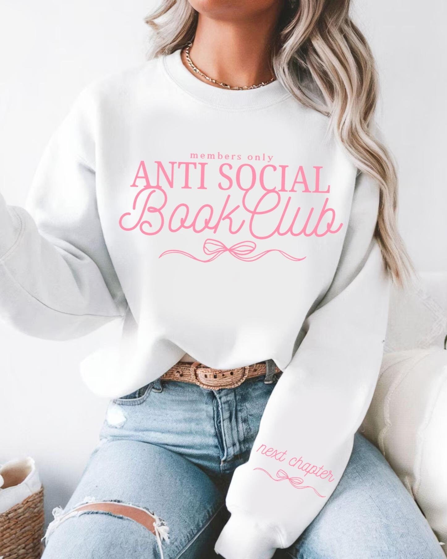 Anti Social Book Club Sweatshirt