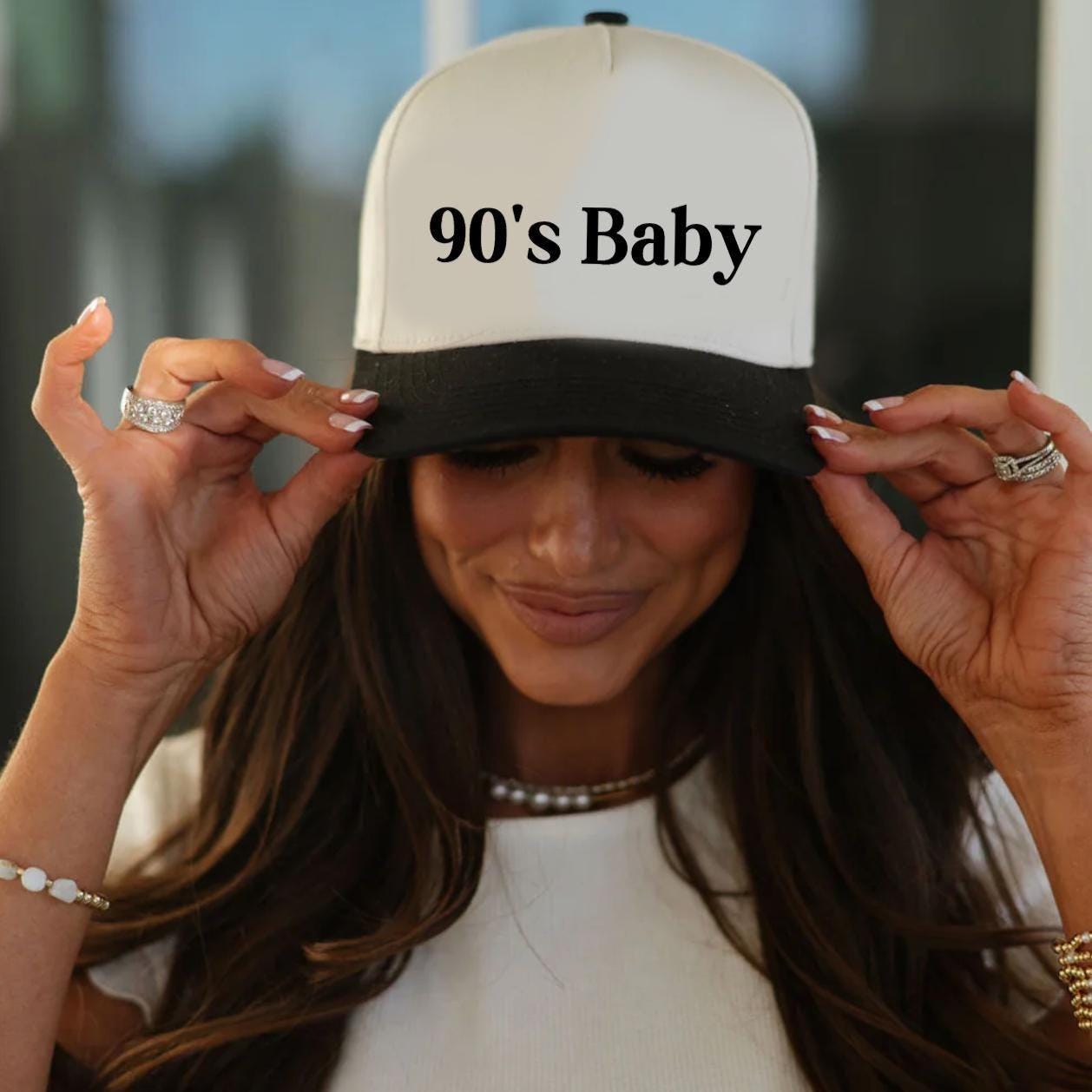 90's Baby Womens Trucker Hat